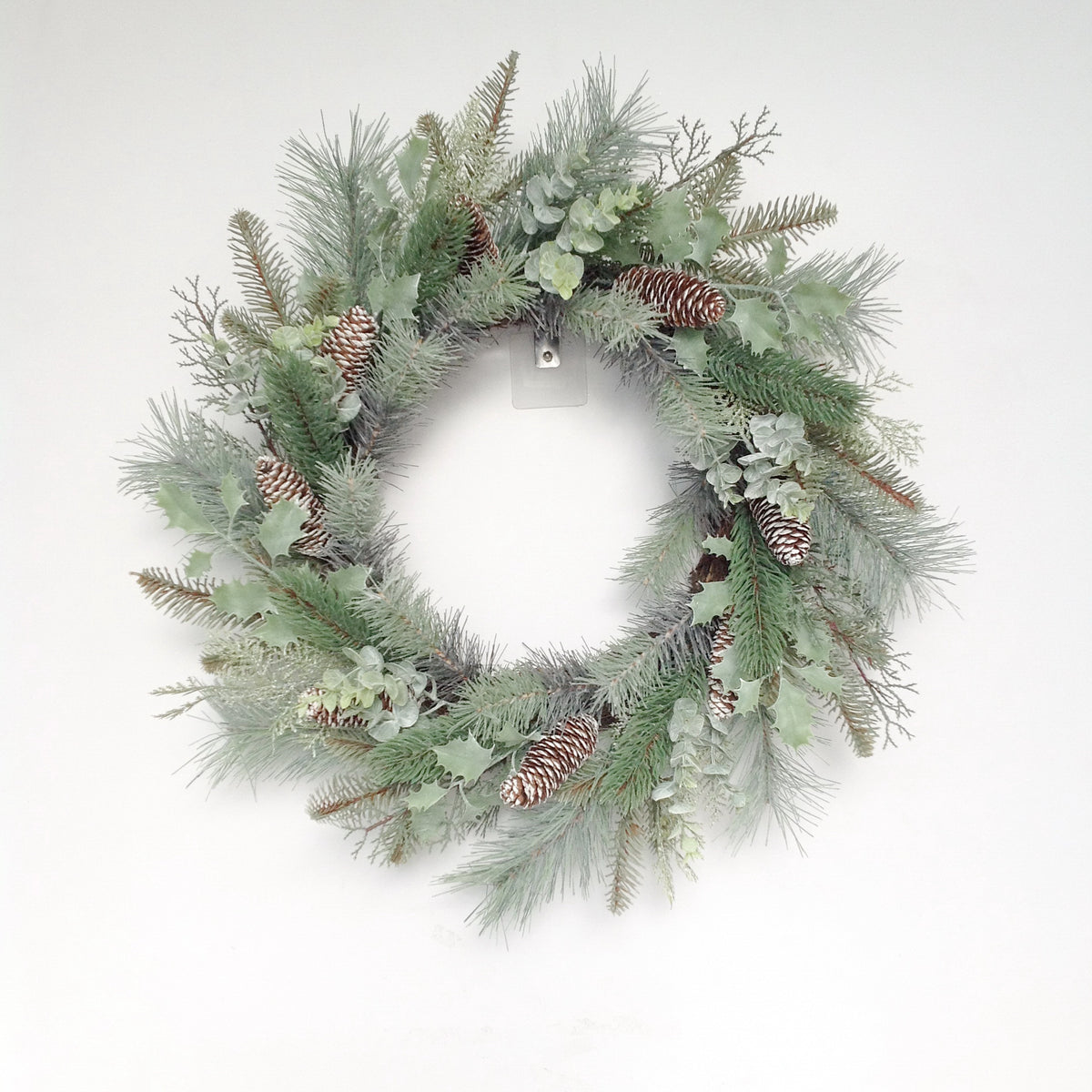 24" MIX PINE CEDAR PINECONE WREATH