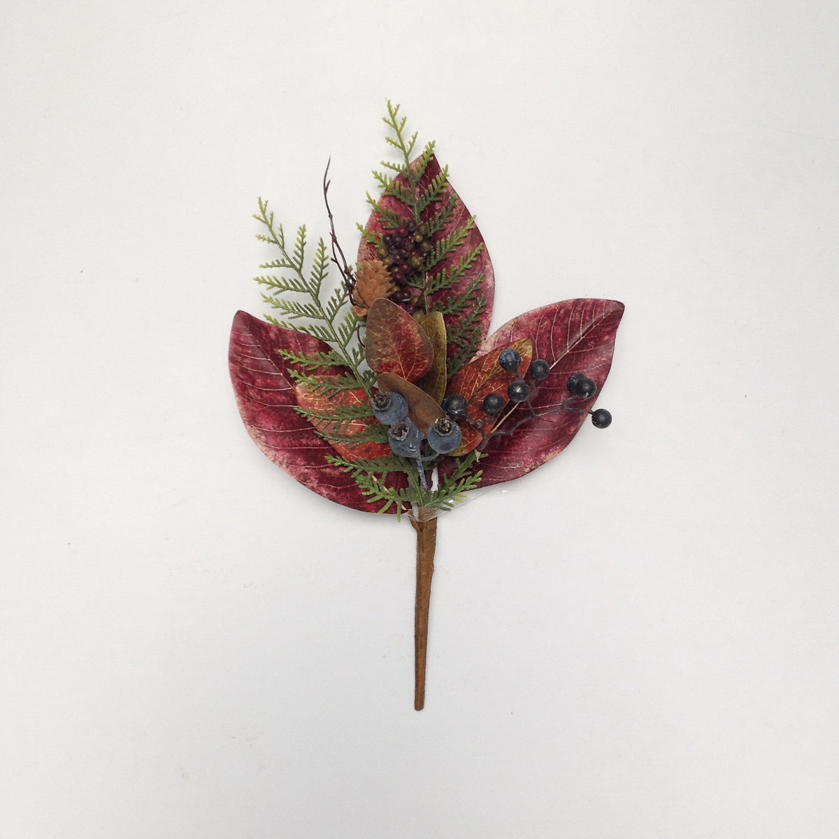 15" FALL LEAF BERRY PICK