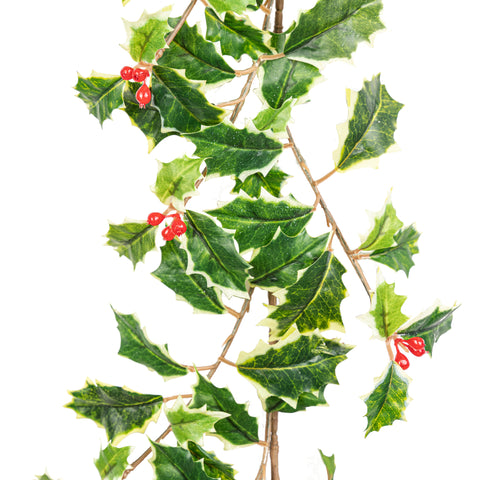 72" HOLLY BERRY GARLAND